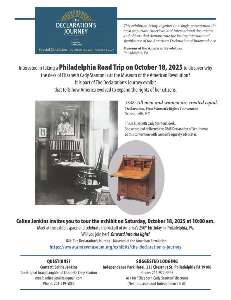 The Declaration's Journey flyer